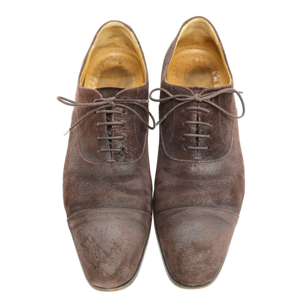 【中古】リゲイン REGAIN バケッタレザー ストレートチップ ダークブラウン【サイズ6】【 状態ランクC 】【 メンズ 】