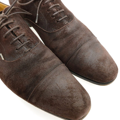 【中古】リゲイン REGAIN バケッタレザー ストレートチップ ダークブラウン【サイズ6】【 状態ランクC 】【 メンズ 】