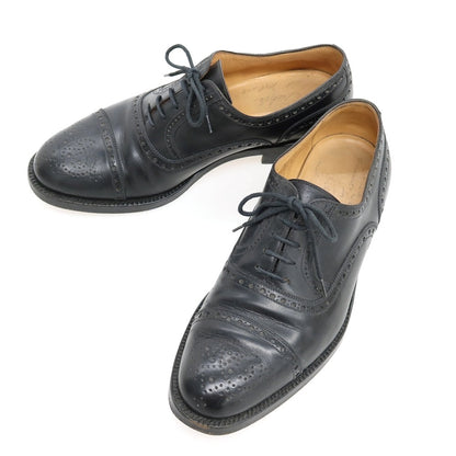 【中古】シルバノラッタンジ Silvano Lattanzi カーフ ウイングチップ ブラック【サイズ6】【 状態ランクC 】【 メンズ 】