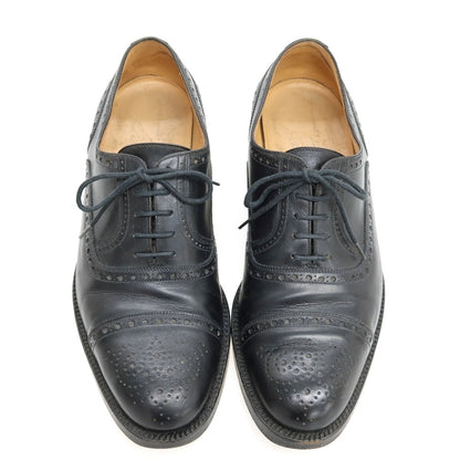 【中古】シルバノラッタンジ Silvano Lattanzi カーフ ウイングチップ ブラック【サイズ6】【 状態ランクC 】【 メンズ 】