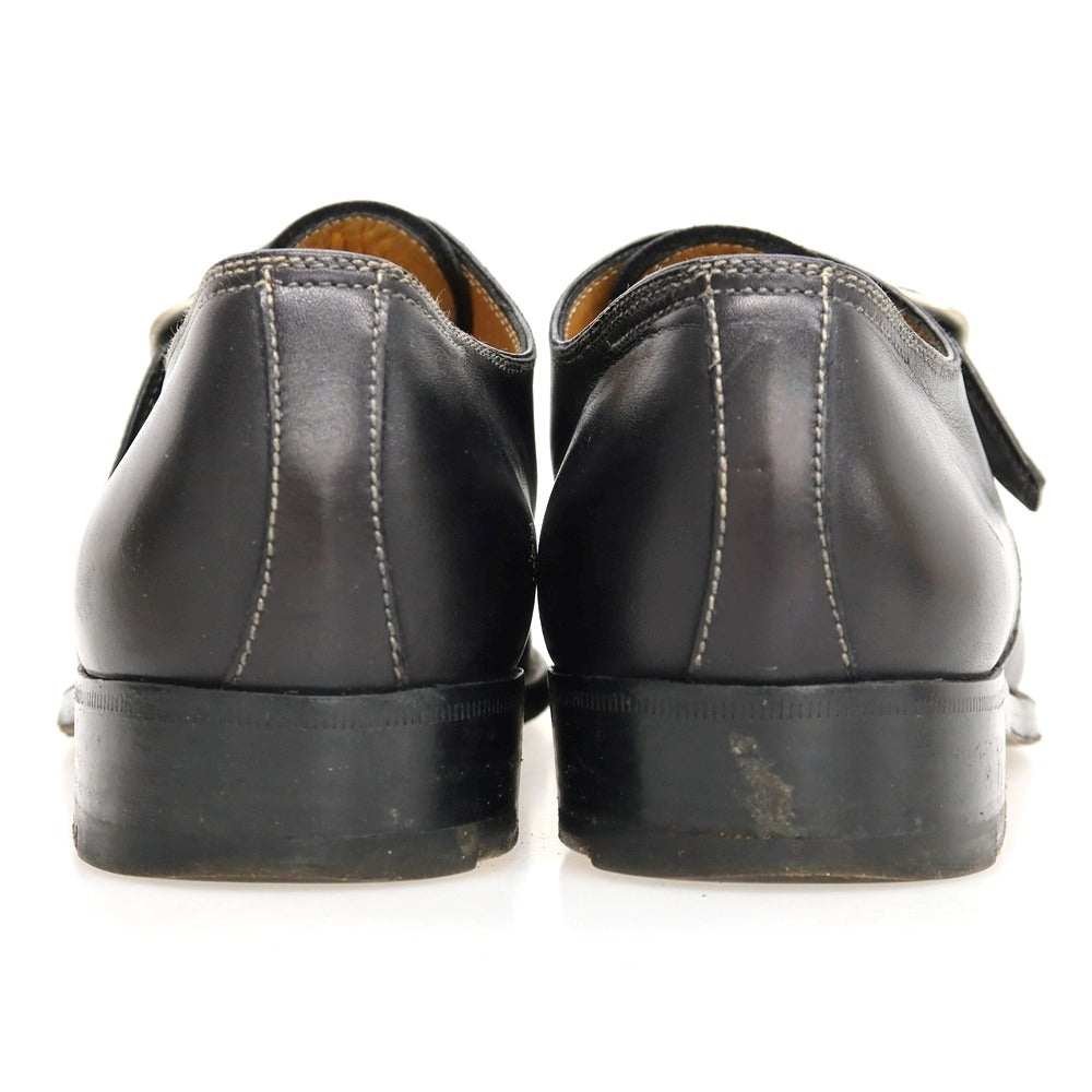 【中古】ステファノ ビ STEFANOBI カーフ ドレスシューズ ブラック【サイズ6 1/2】【 状態ランクB 】【 メンズ 】