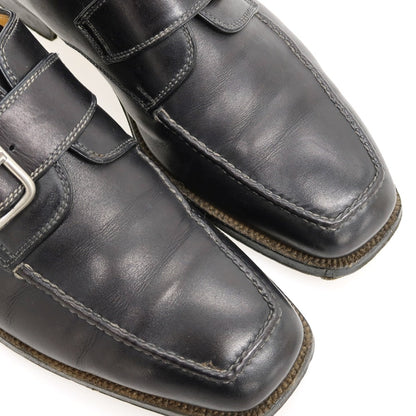 【中古】ステファノ ビ STEFANOBI カーフ ドレスシューズ ブラック【サイズ6 1/2】【 状態ランクB 】【 メンズ 】