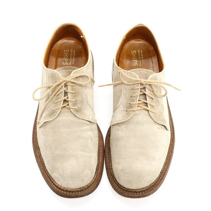 【中古】オールデン ALDEN ×SHIPS スエード ドレスシューズ サンドベージュ【サイズ7Ｄ】【 状態ランクD 】【 メンズ 】