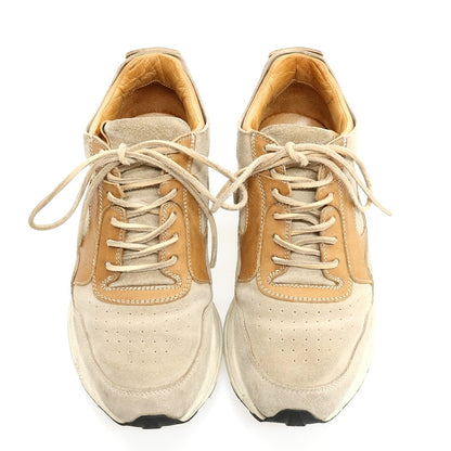 【中古】ブッテロ BUTTERO スエードレザー スニーカー サンドベージュ【サイズ39】【 状態ランクC 】【 メンズ 】