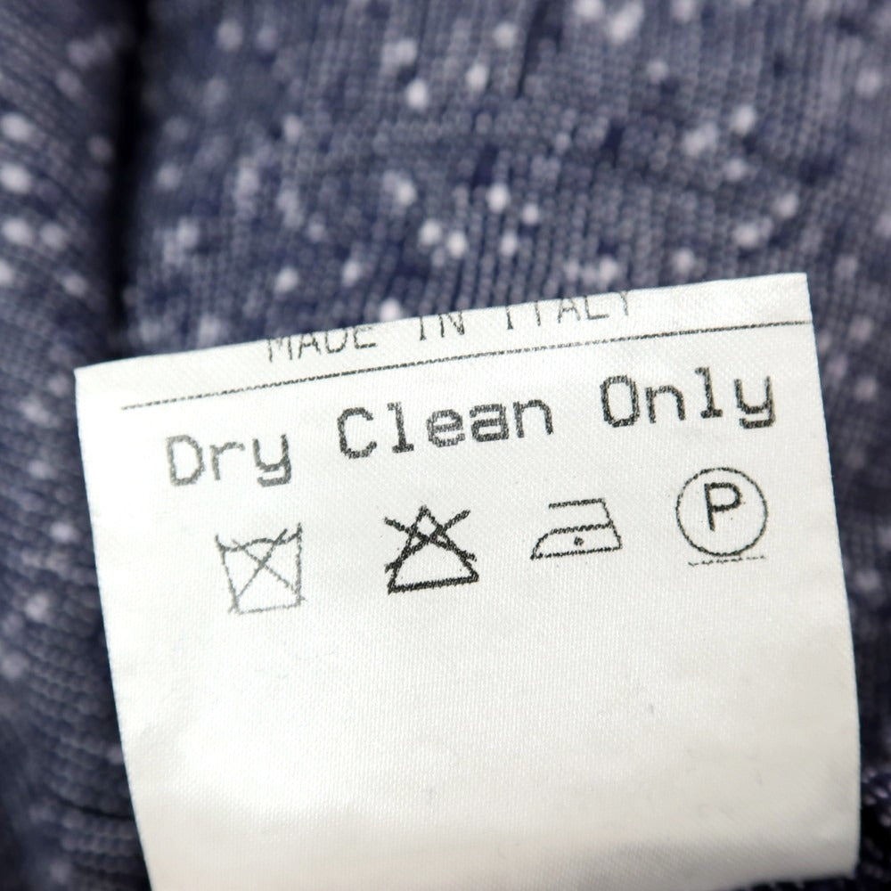 【中古】エルネスト ernesto GFB リネンシルクナイロン 2B カジュアルジャケット ネイビー【サイズ46】【 状態ランクD 】【 メンズ 】