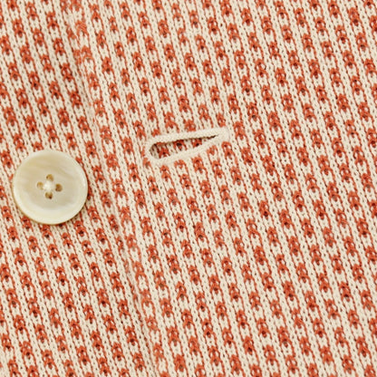 【中古】エルネスト ernesto GFB コットン ダブル4B カジュアルジャケット オレンジxアイボリー【サイズ48】【 状態ランクB 】【 メンズ 】