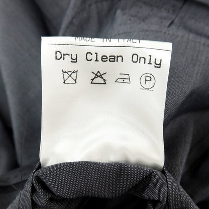 【中古】ノーブランド no brand コットン 2つボタンスーツ グレー【サイズ上46/下48】【 状態ランクA 】【 メンズ 】