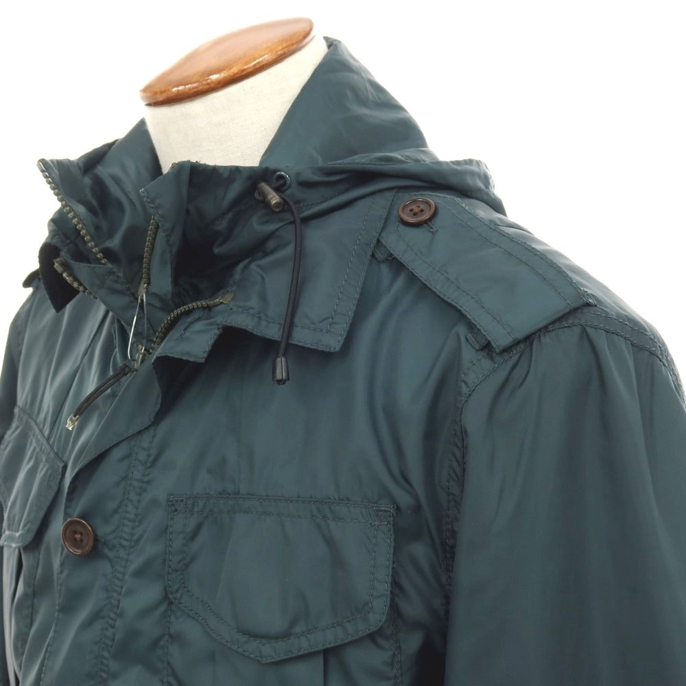 【中古】アクネ ACNE ポリエステル マウンテンパーカー ダークグリーン【サイズ46】【 状態ランクC 】【 メンズ 】