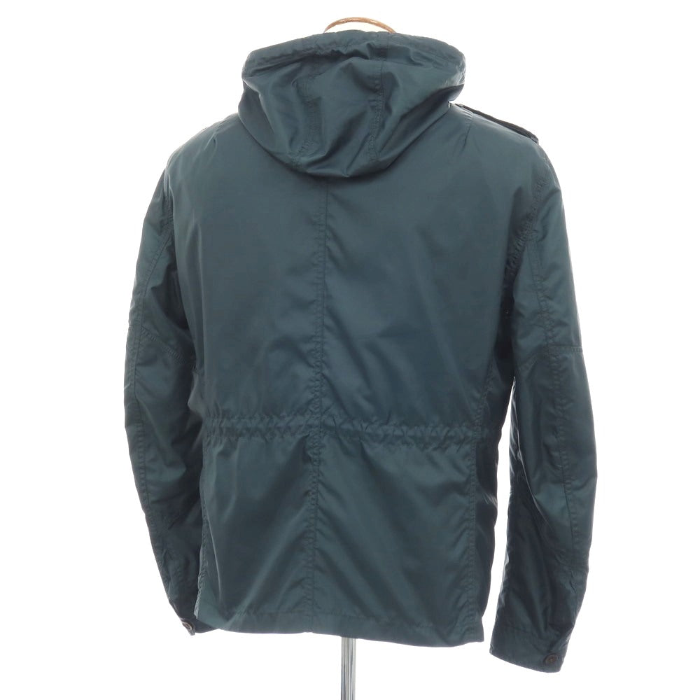 【中古】アクネ ACNE ポリエステル マウンテンパーカー ダークグリーン【 サイズ46 】【 状態ランクC 】【 メンズ 】 [APD]