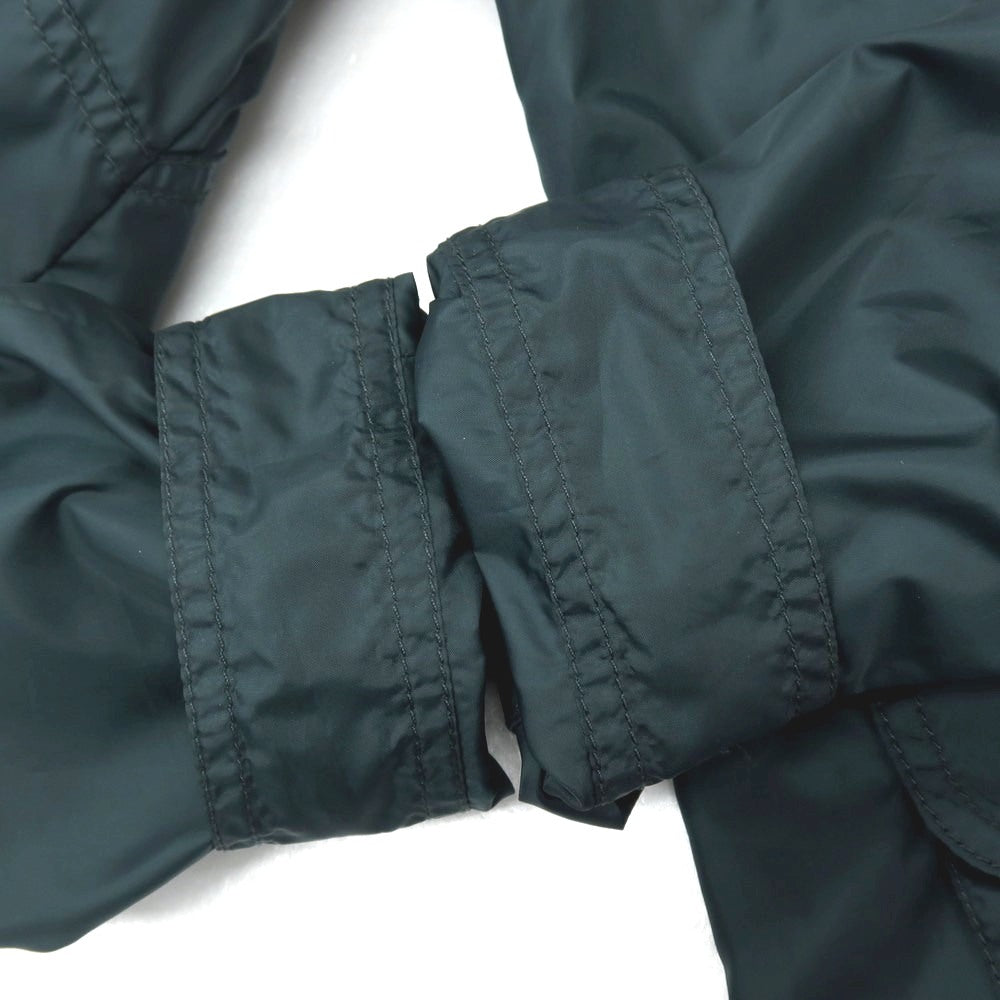 【中古】アクネ ACNE ポリエステル マウンテンパーカー ダークグリーン【 サイズ46 】【 状態ランクC 】【 メンズ 】 [APD]