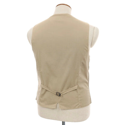 【SALE30%OFF/返品不可】【中古】チルコロ1901 CIRCOLO 1901 ストレッチ コットン カジュアル系ジレ ベスト ダークベージュ系【 サイズ50 】【 状態ランクB 】【 メンズ 】