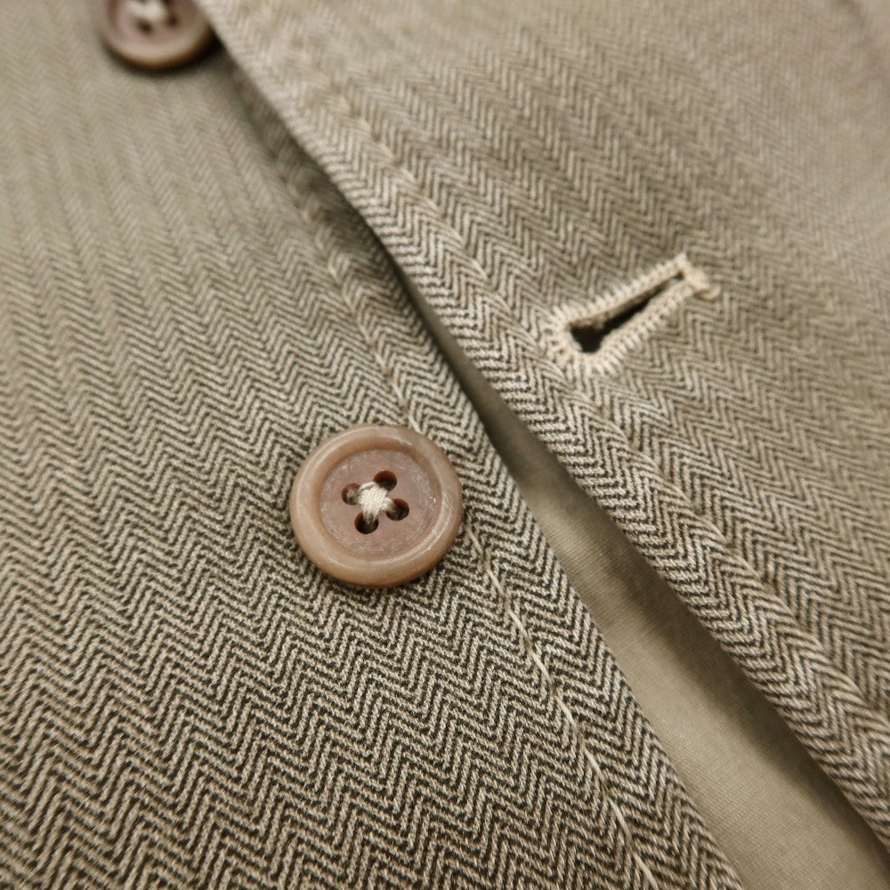 【SALE30%OFF/返品不可】【中古】チルコロ1901 CIRCOLO 1901 ストレッチ コットン カジュアル系ジレ ベスト ダークベージュ系【 サイズ50 】【 状態ランクB 】【 メンズ 】