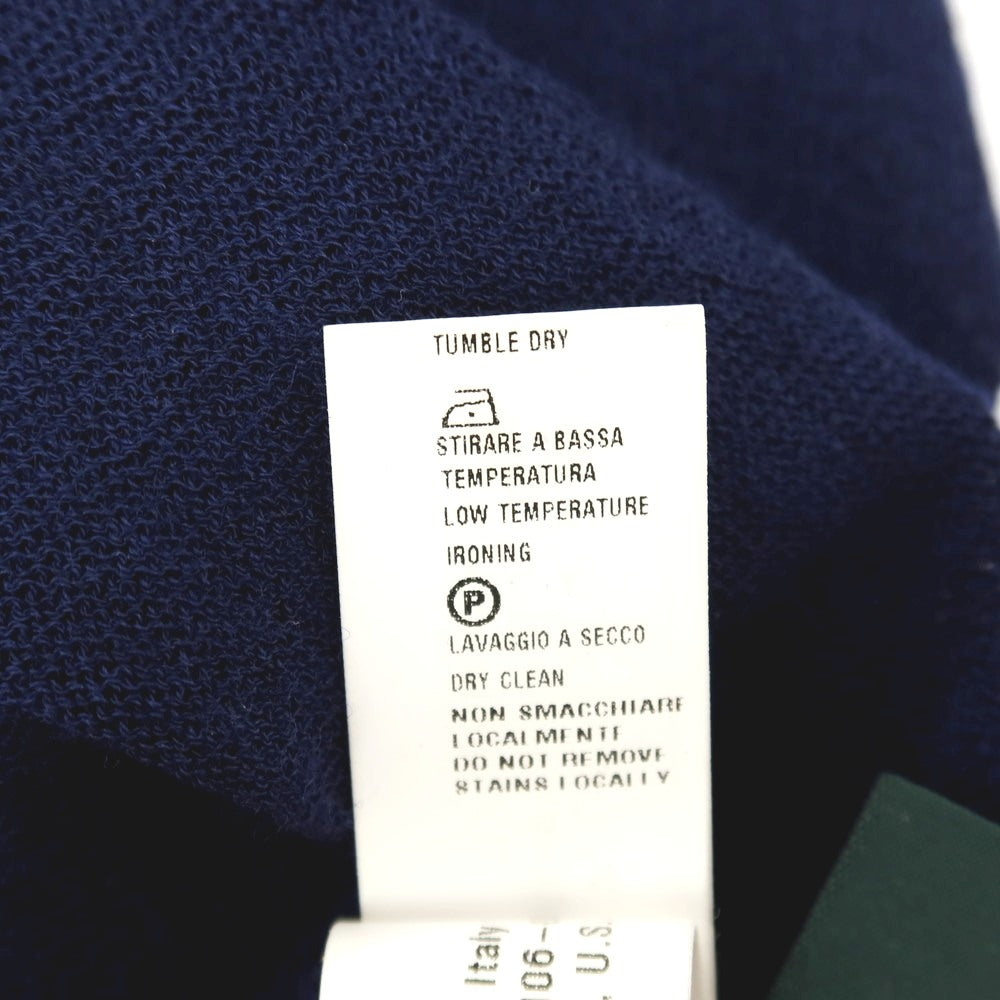 【中古】ザノーネ ZANONE アイスウール カーディガン ライトネイビー【サイズ46】【 状態ランクB 】【 メンズ 】