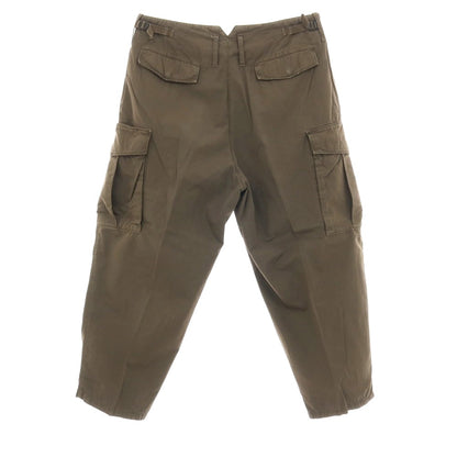【中古】セラードアー CellarDoor CARGO リップストップコットン カーゴパンツ カーキブラウン【サイズ46】【 状態ランクC 】【 メンズ 】