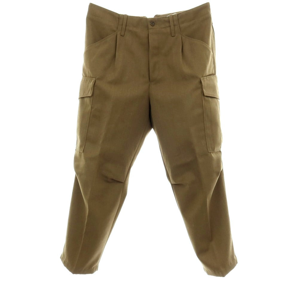 【中古】セラードアー CellarDoor CARGO ポリエステルウール カーゴパンツ カーキ系【サイズ46】【 状態ランクB 】【 メンズ 】