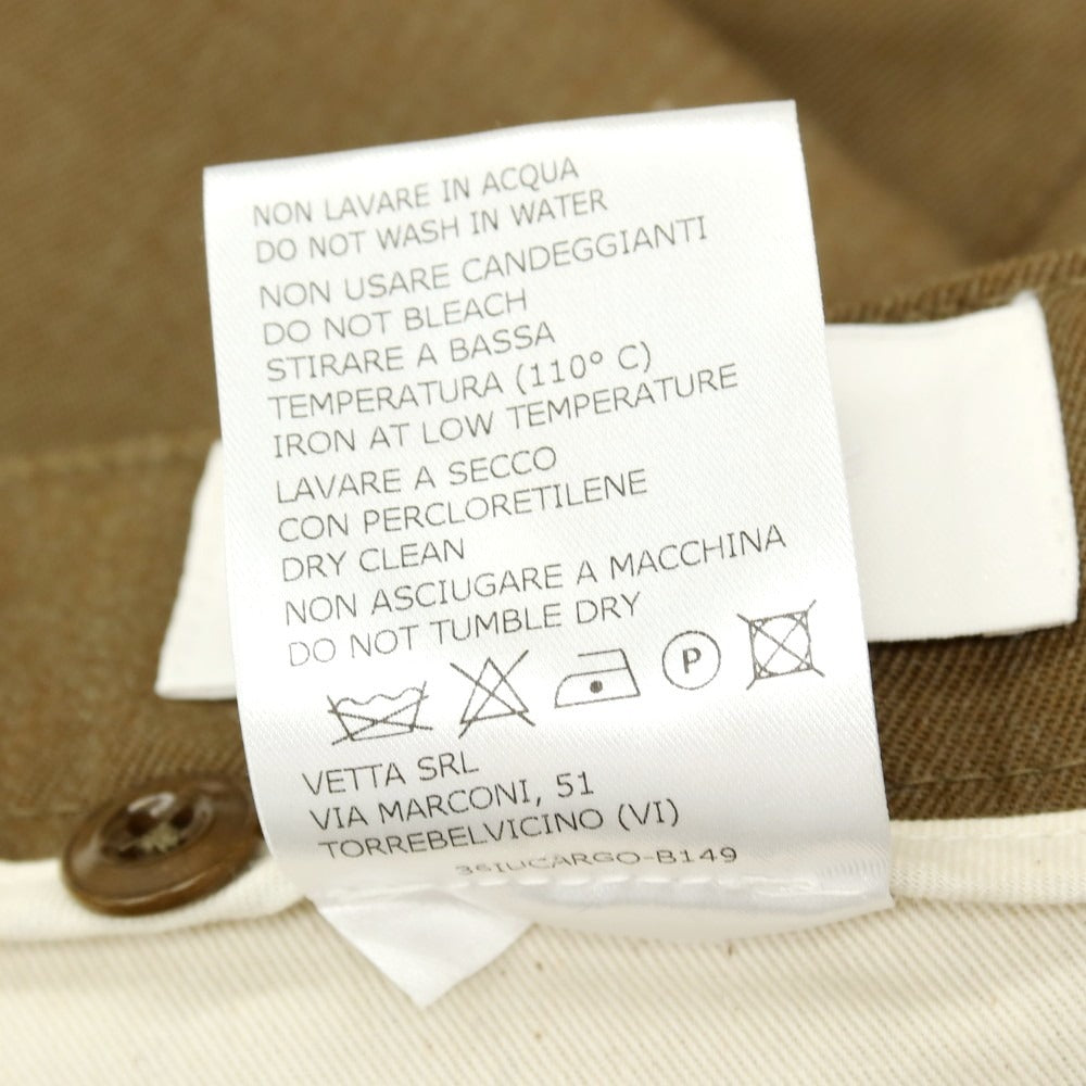 【中古】セラードアー CellarDoor CARGO ポリエステルウール カーゴパンツ カーキ系【サイズ46】【 状態ランクB 】【 メンズ 】