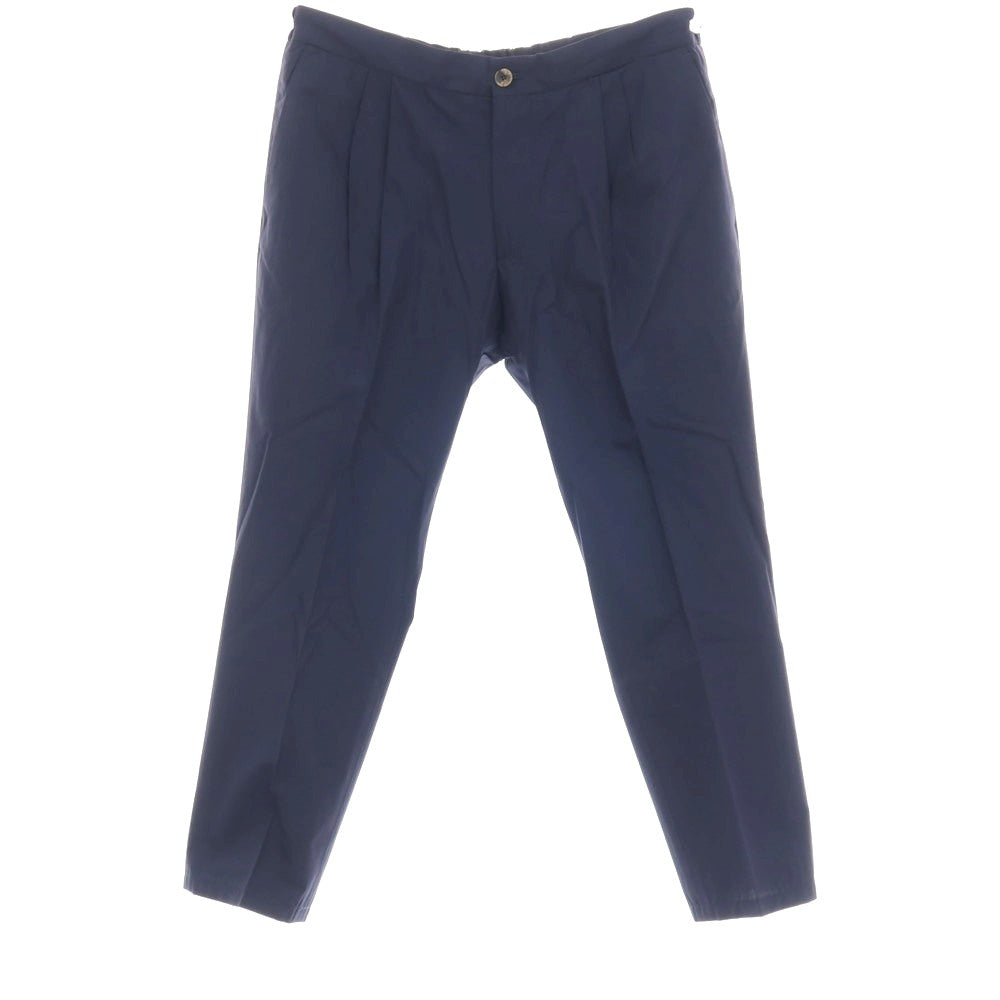【中古】デヴォレ インチピット DEVORE Incipit LEISURE 2 バイオセラミックコットン イージースラックスパンツ ネイビー【サイズ48】【 状態ランクB 】【 メンズ 】