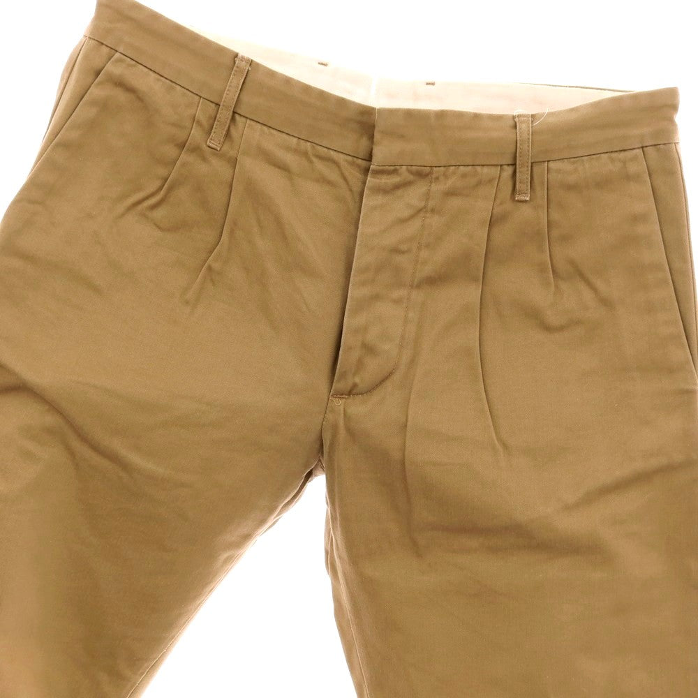 【中古】フォルテラ FORTELA PENCE コットン チノパンツ ライトブラウン【サイズ33】【 状態ランクB 】【 メンズ 】