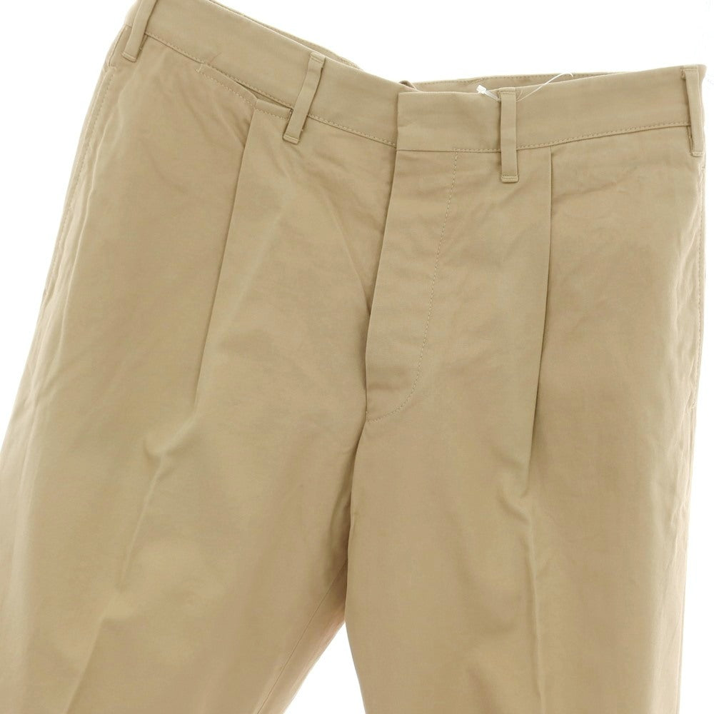 【中古】ザ ジジ THE GIGI ING2 コットン チノパンツ ベージュ【サイズ48 Drop 6】【 状態ランクC 】【 メンズ 】