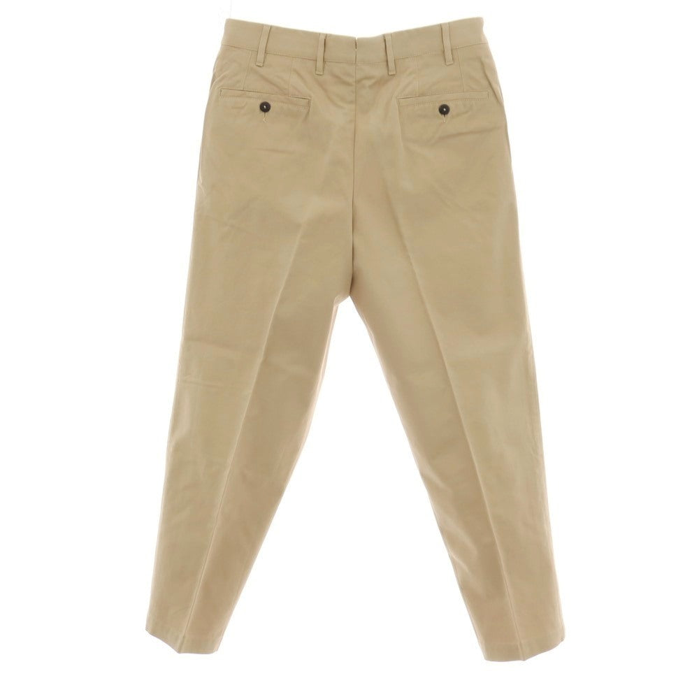 【中古】ザ ジジ THE GIGI ING2 コットン チノパンツ ベージュ【サイズ48 Drop 6】【 状態ランクC 】【 メンズ 】