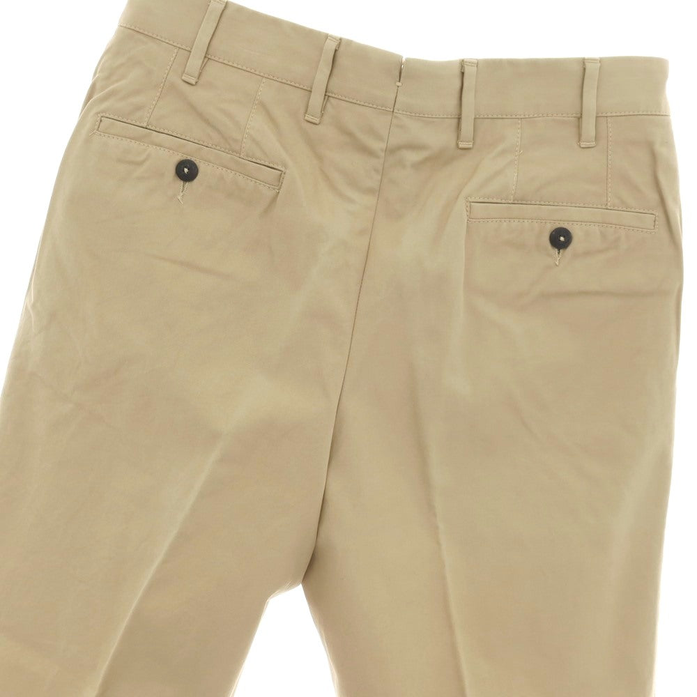【中古】ザ ジジ THE GIGI ING2 コットン チノパンツ ベージュ【サイズ48 Drop 6】【 状態ランクC 】【 メンズ 】