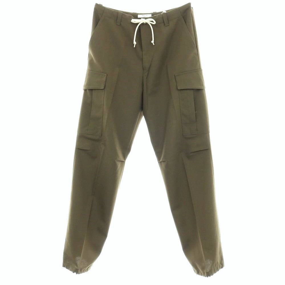 【中古】セラードアー CellarDoor ポリエステルウール イージーカーゴパンツ オリーブ【サイズ48】【 状態ランクA 】【 メンズ 】