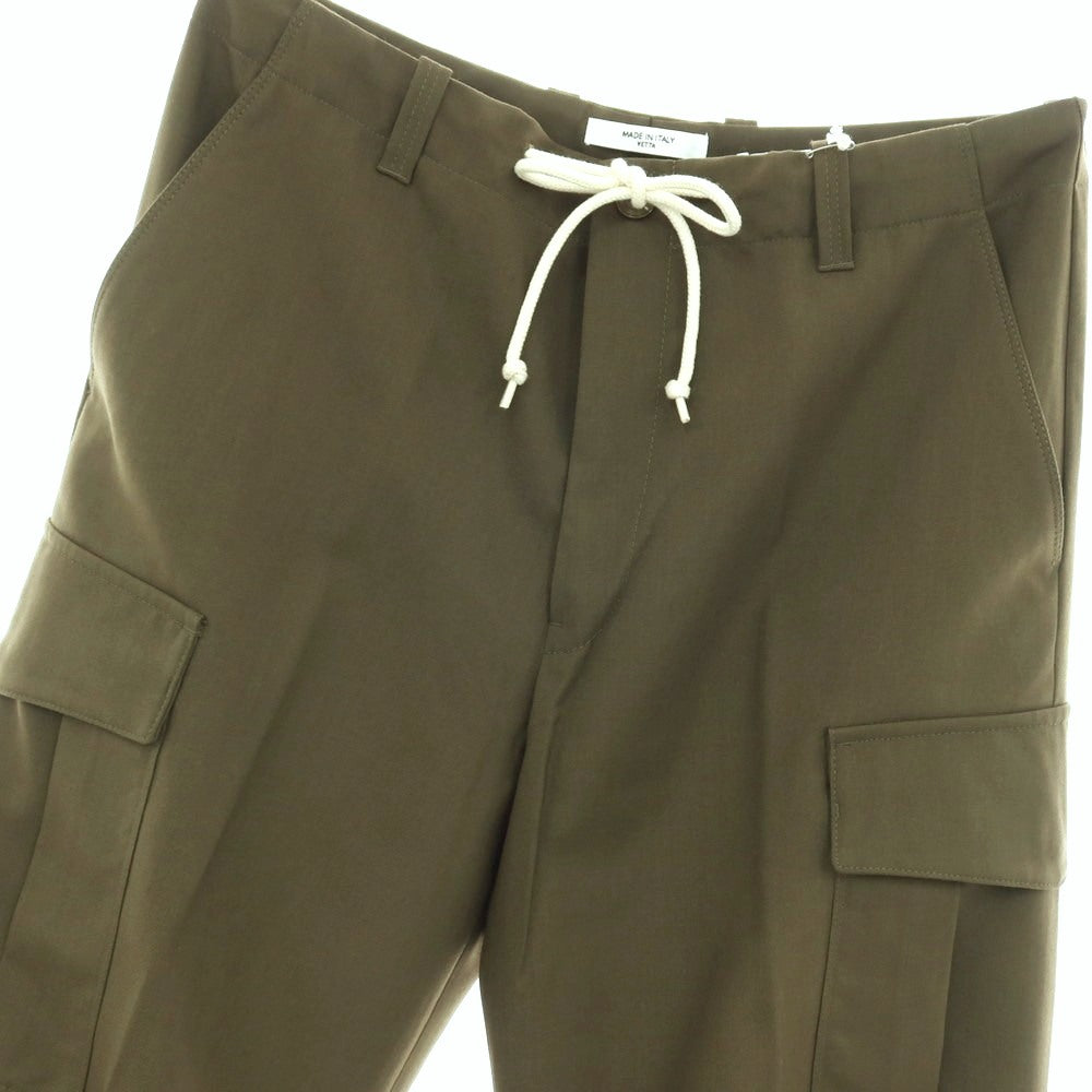 【中古】セラードアー CellarDoor ポリエステルウール イージーカーゴパンツ オリーブ【サイズ48】【 状態ランクA 】【 メンズ 】