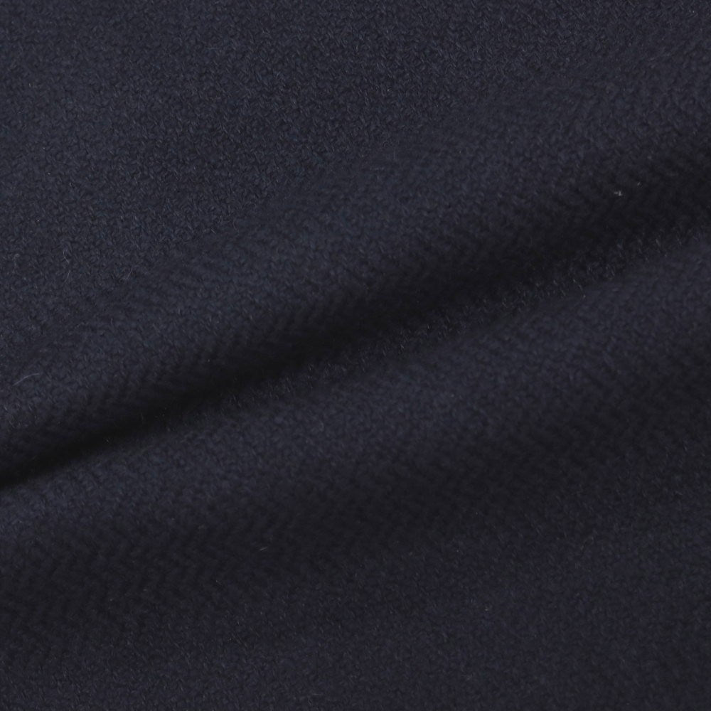 【中古】ピアチェンツァ PIACENZA カシミヤ ストール ネイビーxダークベージュ【 状態ランクB 】【 ユニセックス 】