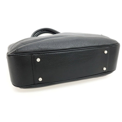 【中古】ペッレモルビダ PELLE MORBIDA レザー トートバッグ ブラック【 状態ランクB 】【 メンズ 】