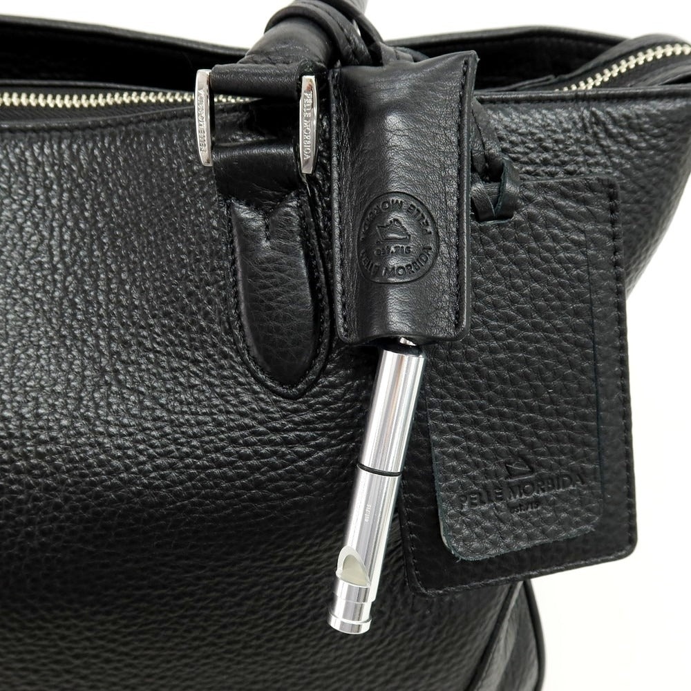【中古】ペッレモルビダ PELLE MORBIDA レザー トートバッグ ブラック【 状態ランクB 】【 メンズ 】