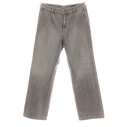 【中古】グリーンレーベルリラクシング green label relaxing コットン デニムパンツ ジーンズ グレー【サイズM】【 状態ランクB 】【 メンズ 】