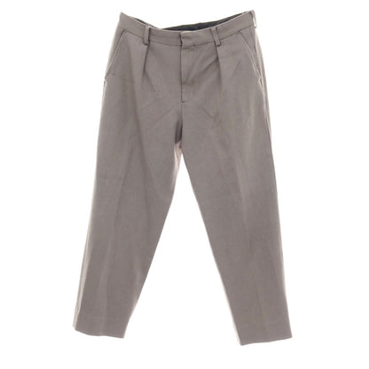 【SALE30%OFF/返品不可】【中古】ニュアンス niuhans ツイルポリエステル カジュアルスラックスパンツ グレー【 サイズM 】【 状態ランクC 】【 メンズ 】