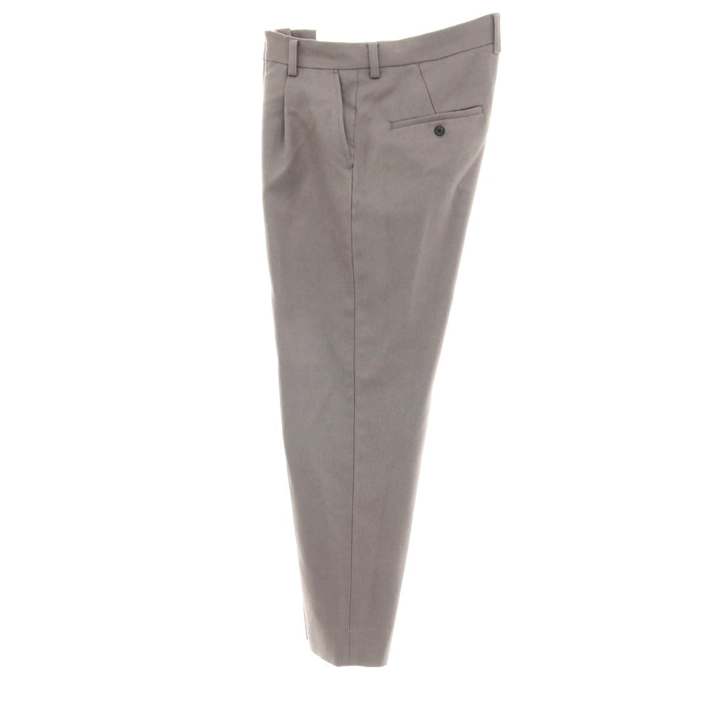 【SALE30%OFF/返品不可】【中古】ニュアンス niuhans ツイルポリエステル カジュアルスラックスパンツ グレー【 サイズM 】【 状態ランクC 】【 メンズ 】