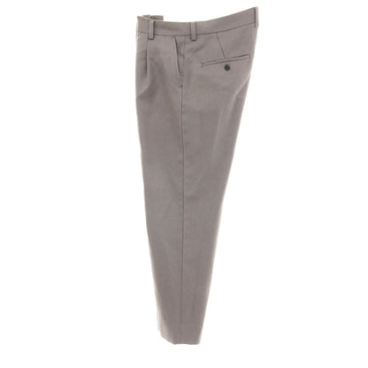 【SALE30%OFF/返品不可】【中古】ニュアンス niuhans ツイルポリエステル カジュアルスラックスパンツ グレー【 サイズM 】【 状態ランクC 】【 メンズ 】