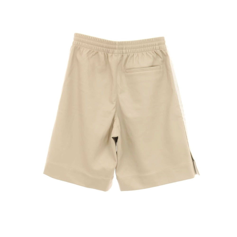 【SALE10%OFF/返品不可】【中古】アディダス adidas 合成皮革  フェイクレザー ショートパンツ ベージュ【 サイズJP M 】【 状態ランクA 】【 メンズ 】