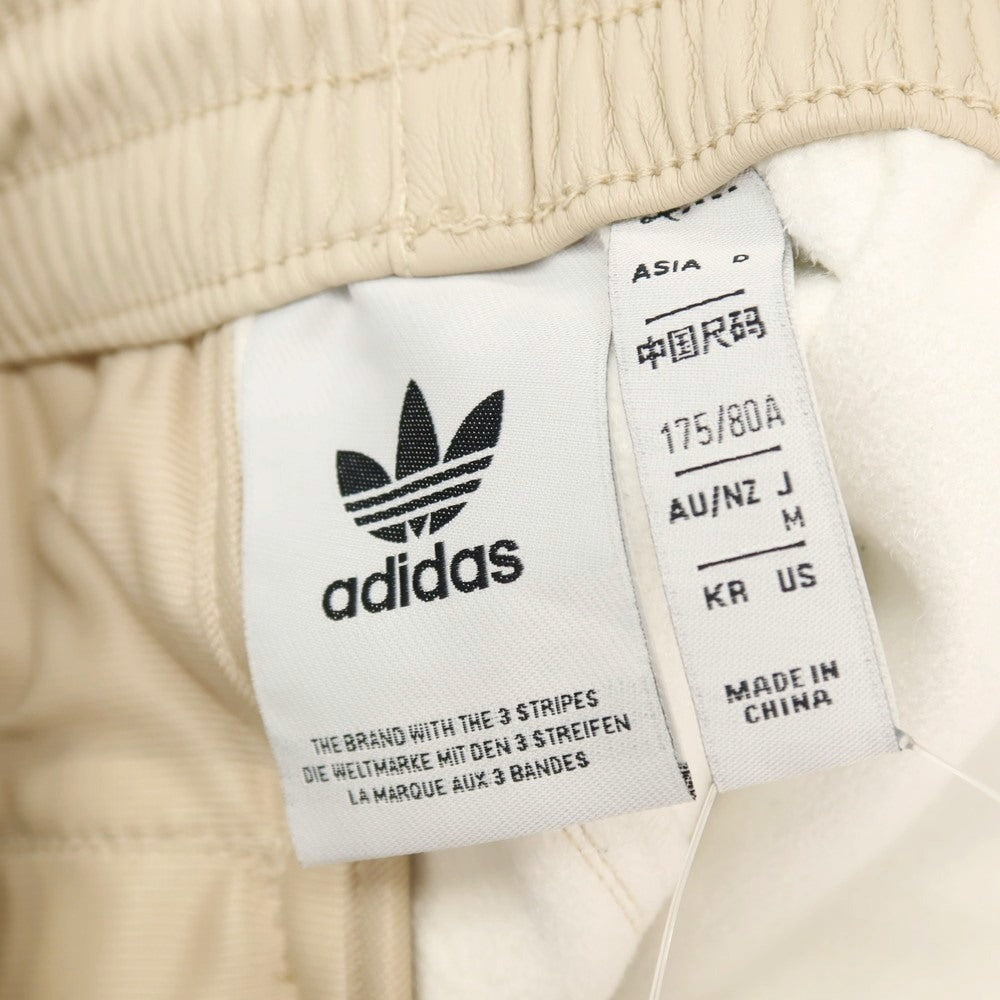 【SALE10%OFF/返品不可】【中古】アディダス adidas 合成皮革  フェイクレザー ショートパンツ ベージュ【 サイズJP M 】【 状態ランクA 】【 メンズ 】