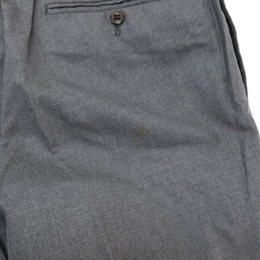 【中古】アザブテーラー azabu tailor スリーピース ウール 3つボタンスーツ グレー【サイズ上50/ジレ50/下88】【 状態ランクC 】【 メンズ 】