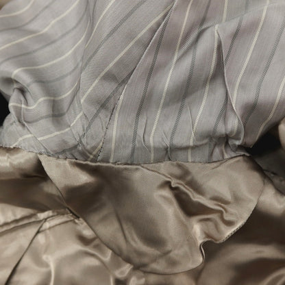 【中古】アザブテーラー azabu tailor ウール チェック ダブルスーツ ダークブラウン【サイズ上50/下85】【 状態ランクC 】【 メンズ 】