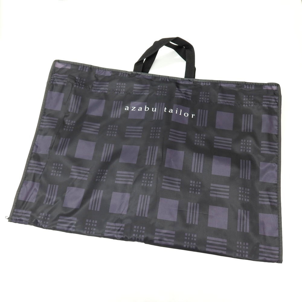 【中古】アザブテーラー azabu tailor ウール 3B テーラードジャケット ネイビー【サイズ50】【 状態ランクB 】【 メンズ 】