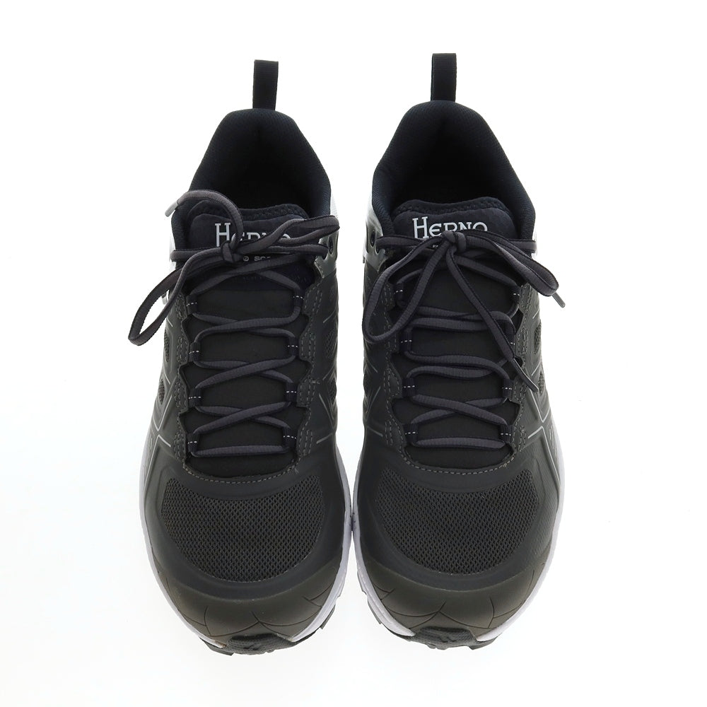 【中古】ヘルノ Herno × SCARPA ナイロン スニーカー グレー【サイズ41】【 状態ランクA 】【 メンズ 】