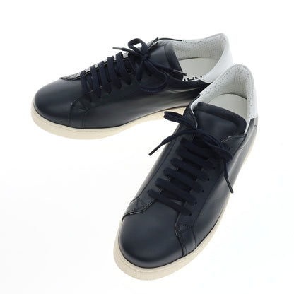 【中古】【未使用】エヌエー1964 NA1964 レザー スニーカー ネイビー【サイズ40】【 状態ランクS 】【 メンズ 】