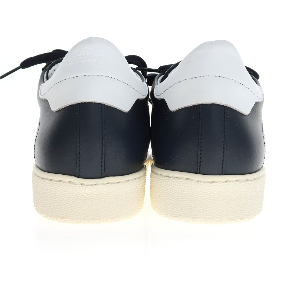 【中古】【未使用】エヌエー1964 NA1964 レザー スニーカー ネイビー【サイズ40】【 状態ランクS 】【 メンズ 】