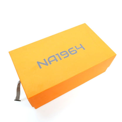 【中古】【未使用】エヌエー1964 NA1964 レザー スニーカー ネイビー【サイズ40】【 状態ランクS 】【 メンズ 】