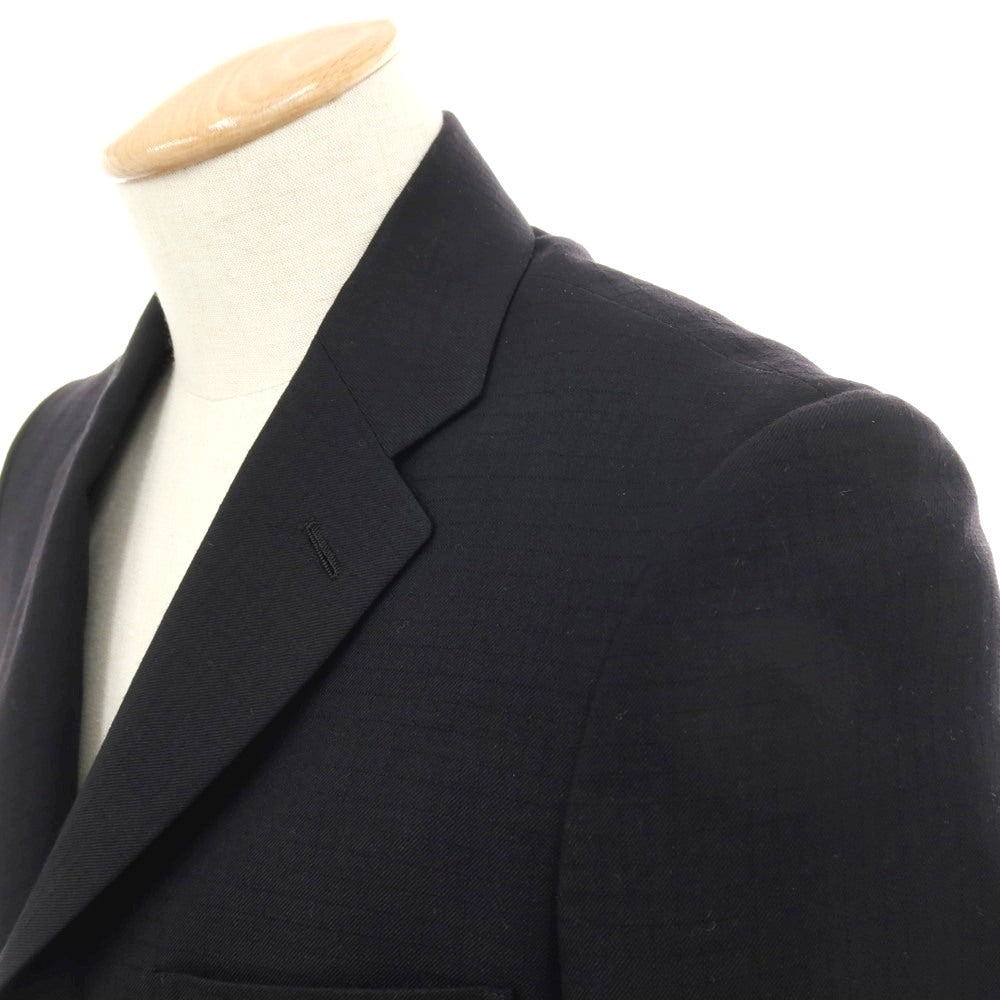 【中古】コムデギャルソン オムドゥ COMME des GARCONS HOMME DEUX 2025年春夏 ウール 3B テーラードジャケット ブラック【サイズXS】【 状態ランクA 】【 メンズ 】[CPD]