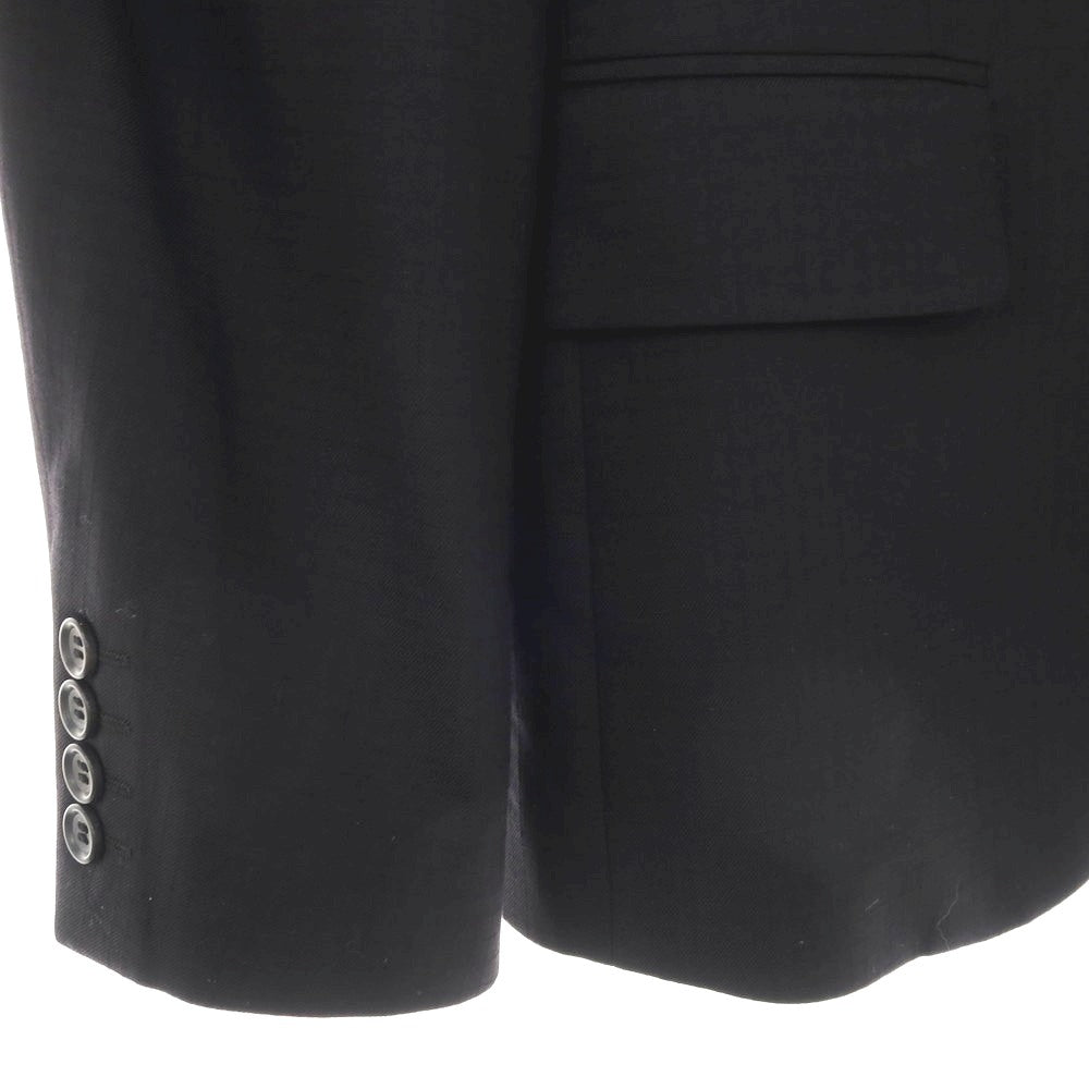 【中古】コムデギャルソン オムドゥ COMME des GARCONS HOMME DEUX 2025年春夏 ウール 3B テーラードジャケット ブラック【サイズXS】【 状態ランクA 】【 メンズ 】[CPD]