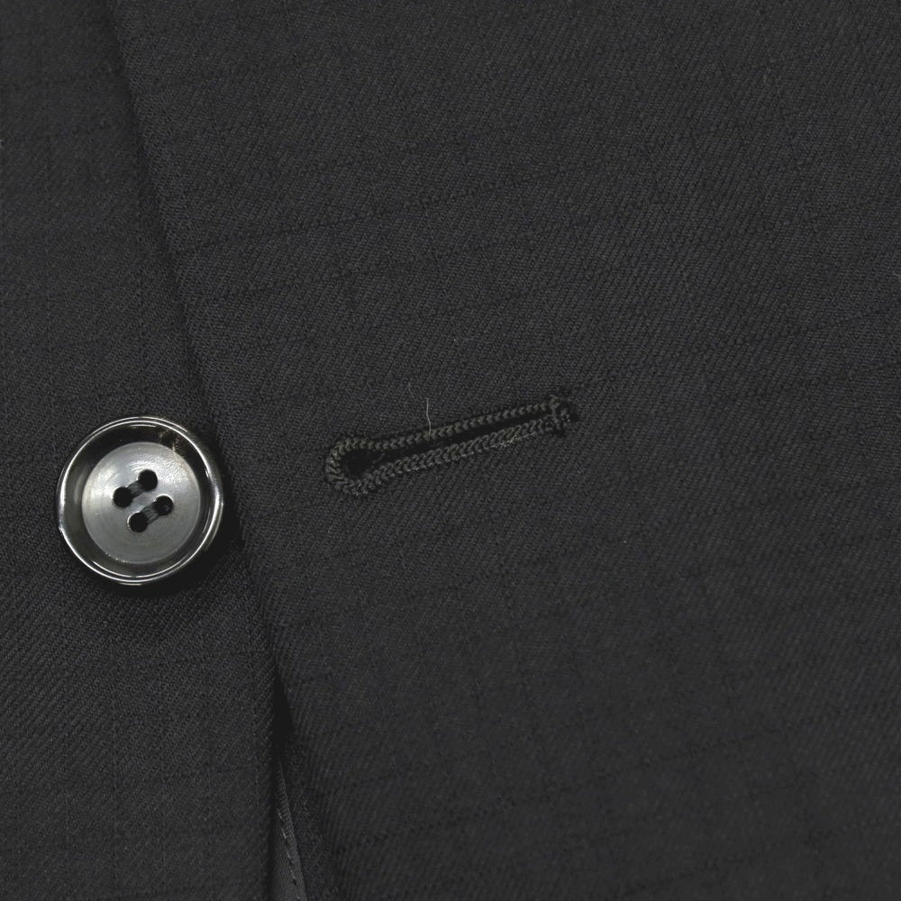 【中古】コムデギャルソン オムドゥ COMME des GARCONS HOMME DEUX 2025年春夏 ウール 3B テーラードジャケット ブラック【サイズXS】【 状態ランクA 】【 メンズ 】[CPD]