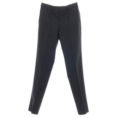 【中古】コムデギャルソン オムドゥ COMME des GARCONS HOMME DEUX 2025年春夏 ツイルウール ドレススラックスパンツ ブラック【サイズM】【 状態ランクA 】【 メンズ 】