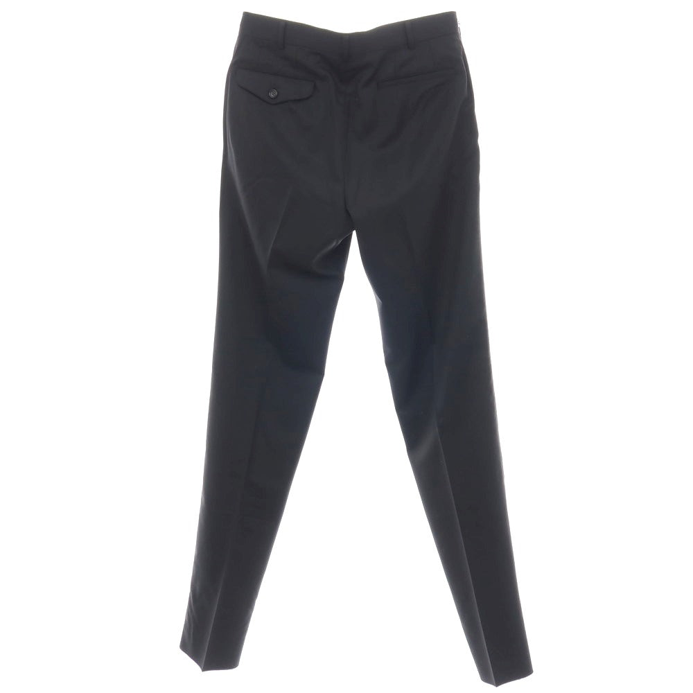 【中古】コムデギャルソン オムドゥ COMME des GARCONS HOMME DEUX 2025年春夏 ツイルウール ドレススラックスパンツ ブラック【サイズM】【 状態ランクA 】【 メンズ 】[BPD]