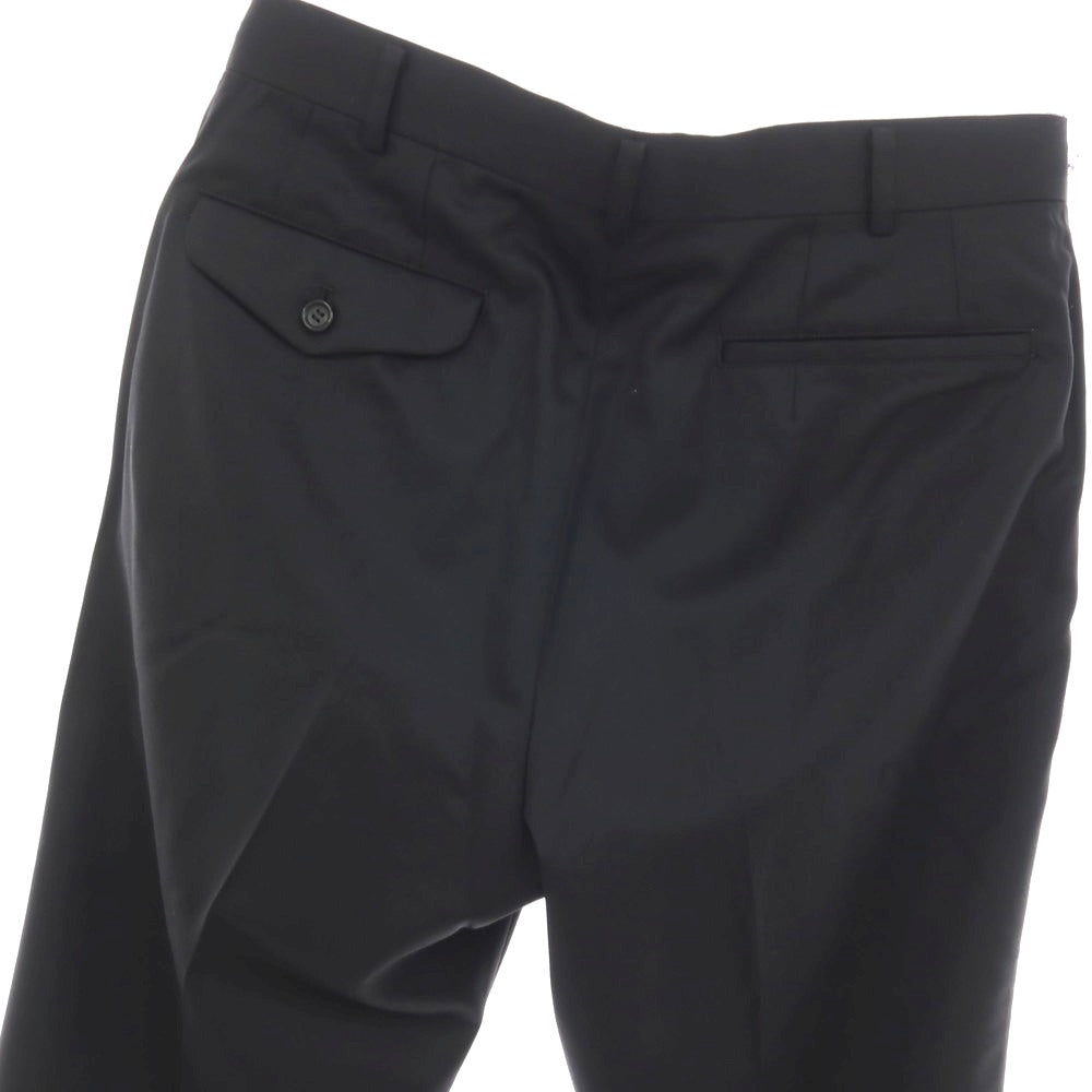 【中古】コムデギャルソン オムドゥ COMME des GARCONS HOMME DEUX 2025年春夏 ツイルウール ドレススラックスパンツ ブラック【サイズM】【 状態ランクA 】【 メンズ 】