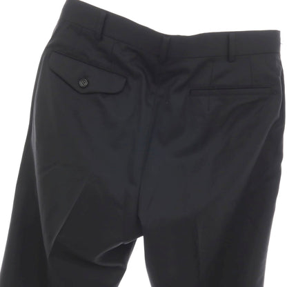 【中古】コムデギャルソン オムドゥ COMME des GARCONS HOMME DEUX 2025年春夏 ツイルウール ドレススラックスパンツ ブラック【サイズM】【 状態ランクA 】【 メンズ 】